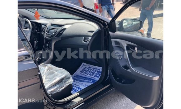 Buy Import Hyundai Elantra Black Car in Import - Dubai in Kampot Province Buy Import Hyundai Elantra Black Car in Import - Dubai in Kampot Province