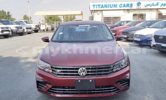 Buy Import Volkswagen Passat Red Car in Import - Dubai in Kampot Province