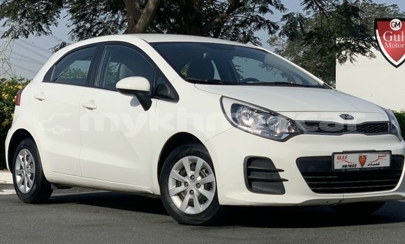 Buy Import Kia Rio White Car in Import - Dubai in Kampot Province