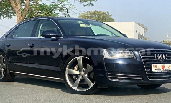 Buy Import Audi A8 Blue Car in Import - Dubai in Kampot Province