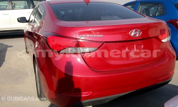 Buy Import Hyundai Elantra Red Car in Import - Dubai in Kampot Province