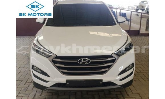 Buy Import Hyundai Tucson White Car in Import - Dubai in Kampot Province