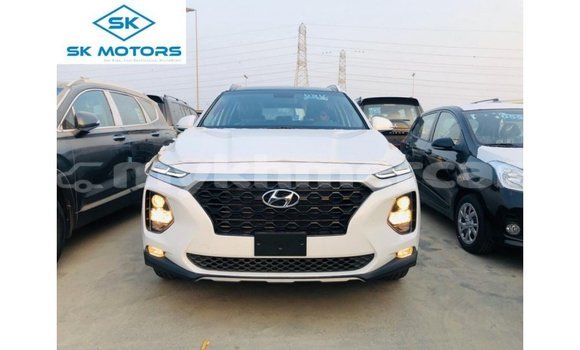 Buy Import Hyundai Santa Fe White Car in Import - Dubai in Kampot Province