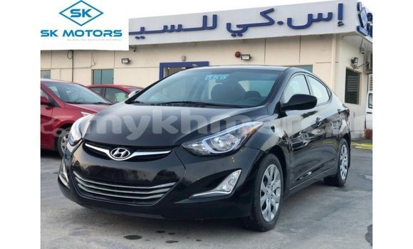 Buy Import Hyundai Elantra Black Car in Import - Dubai in Kampot Province