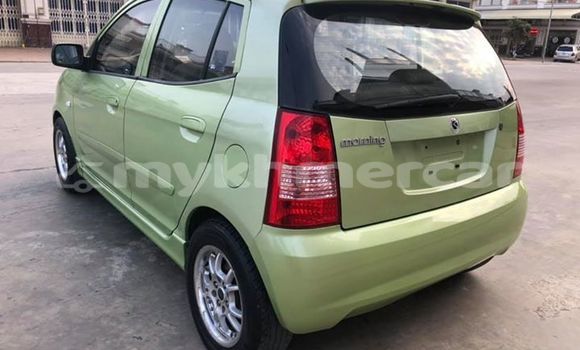 Buy Used Kia Morning Green Car in Phnom Penh in Phnom Penh Buy Used Kia Morning Green Car in Phnom Penh in Phnom Penh