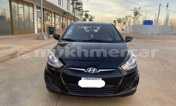 Buy Used Hyundai Accent Black Car in Siem Reap in Siem Reap Province
