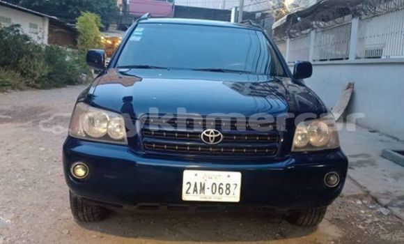 Buy Used Toyota Highlander Blue Car in Phnom Penh in Phnom Penh Buy Used Toyota Highlander Blue Car in Phnom Penh in Phnom Penh