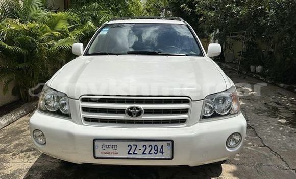 Buy Used Toyota Highlander White Car in Phnom Penh in Phnom Penh Buy Used Toyota Highlander White Car in Phnom Penh in Phnom Penh