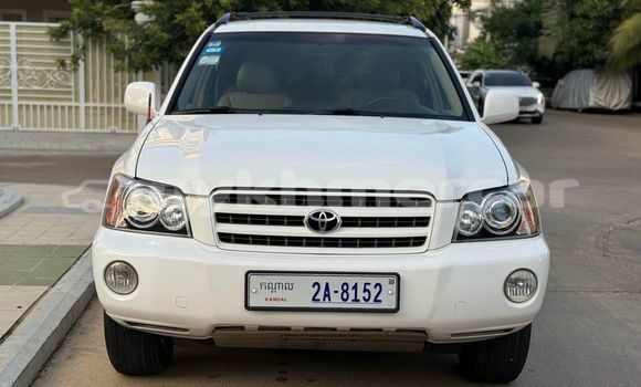 Buy Used Toyota Highlander White Car in Chbar Mon in Kampong Speu Province Buy Used Toyota Highlander White Car in Chbar Mon in Kampong Speu Province