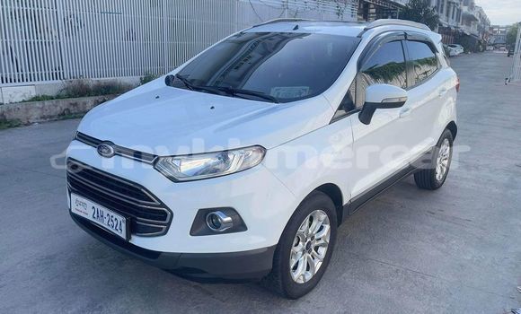 Buy Used Ford EcoSport White Car in Chbar Mon in Kampong Speu Province Buy Used Ford EcoSport White Car in Chbar Mon in Kampong Speu Province