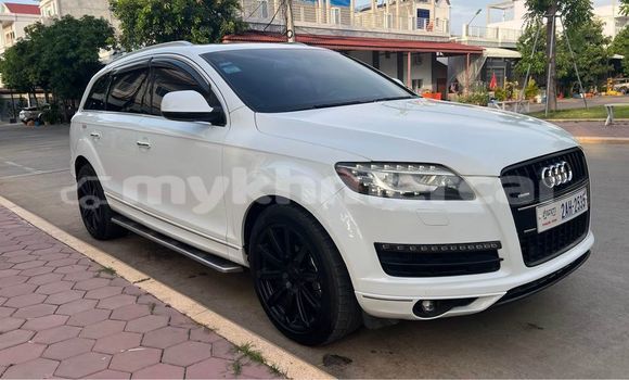 Buy Used Audi Q7 White Car in Chbar Mon in Kampong Speu Province Buy Used Audi Q7 White Car in Chbar Mon in Kampong Speu Province