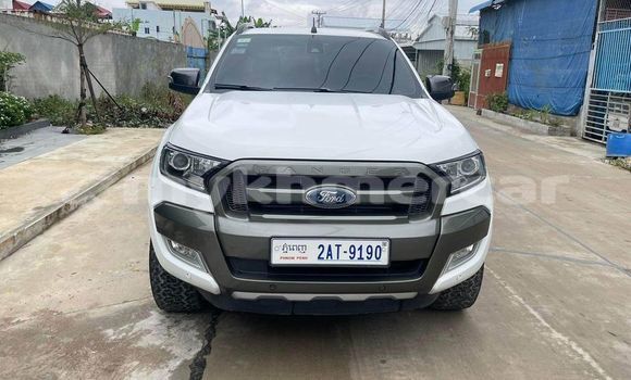 Buy Used Ford Ranger White Car in Chbar Mon in Kampong Speu Province