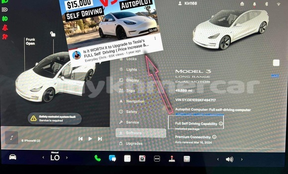 Buy Used Tesla Model 3 White Car in Phnom Penh in Phnom Penh Buy Used Tesla Model 3 White Car in Phnom Penh in Phnom Penh