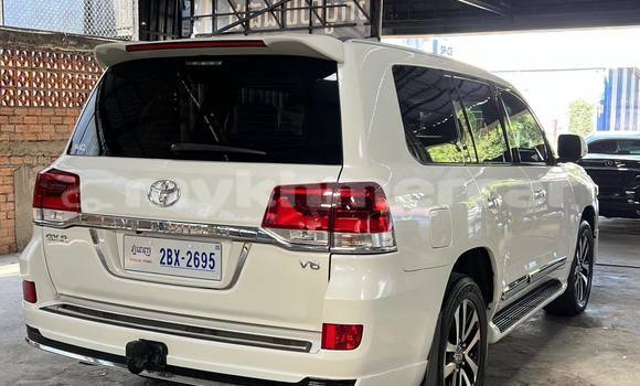 Buy Used Toyota Land Cruiser White Car in Chbar Mon in Kampong Speu Province Buy Used Toyota Land Cruiser White Car in Chbar Mon in Kampong Speu Province