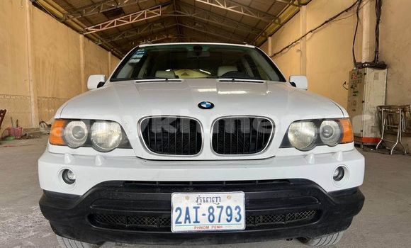 Buy Used BMW X5 White Car in Doun Kaev in Takeo Province