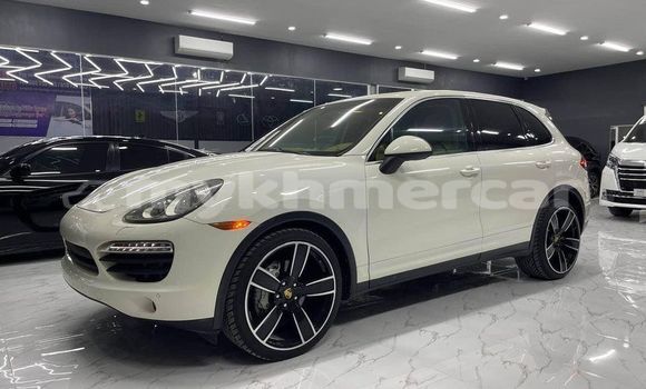 Buy Used Porsche Cayenne White Car in Chbar Mon in Kampong Speu Province