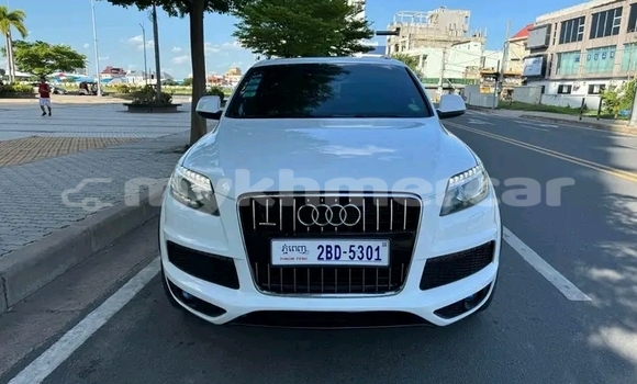 Buy Used Audi Q7 White Car in Cheom Ksan in Preah Vihear Province Buy Used Audi Q7 White Car in Cheom Ksan in Preah Vihear Province