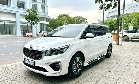 Buy Used Kia Carnival White Car in Cheom Ksan in Preah Vihear Province Buy Used Kia Carnival White Car in Cheom Ksan in Preah Vihear Province