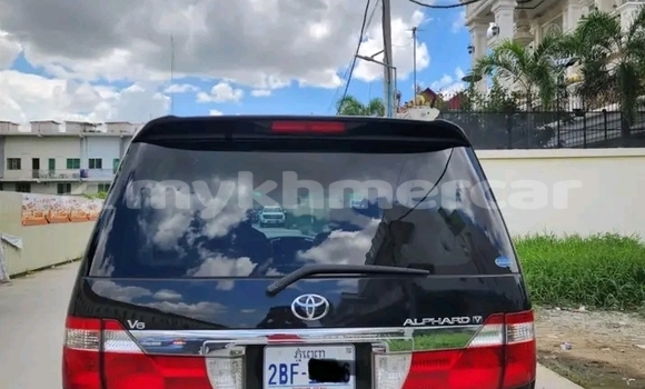 Buy Used Toyota Alphard Black Car in Cheom Ksan in Preah Vihear Province Buy Used Toyota Alphard Black Car in Cheom Ksan in Preah Vihear Province