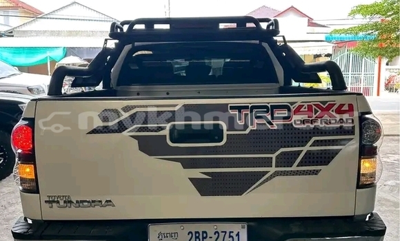 Buy Used Toyota Tundra White Car in Chbar Mon in Kampong Speu Province Buy Used Toyota Tundra White Car in Chbar Mon in Kampong Speu Province