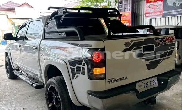 Buy Used Toyota Tundra White Car in Chbar Mon in Kampong Speu Province Buy Used Toyota Tundra White Car in Chbar Mon in Kampong Speu Province