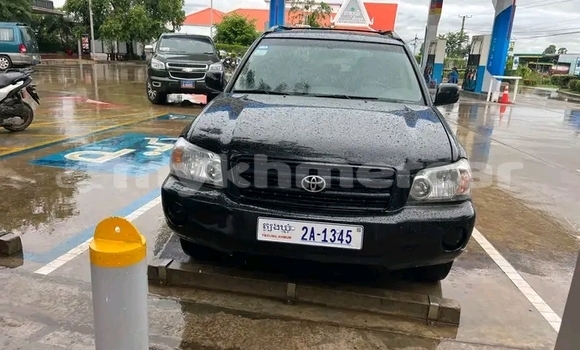 Buy Used Toyota Highlander Black Car in Phnom Penh in Phnom Penh Buy Used Toyota Highlander Black Car in Phnom Penh in Phnom Penh