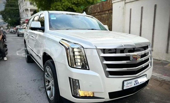 Buy Used Cadillac Escalade White Car in Chbar Mon in Kampong Speu Province