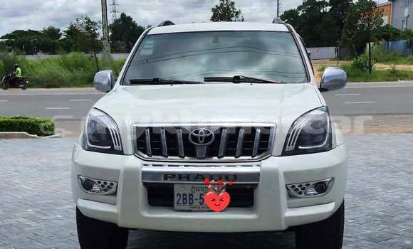 Buy Used Toyota Prado White Car in Bavet in Svay Rieng Province Buy Used Toyota Prado White Car in Bavet in Svay Rieng Province