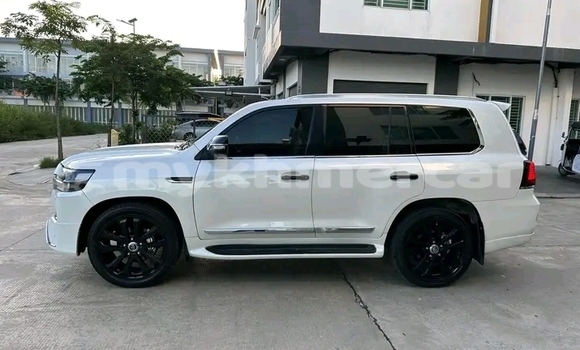 Buy Used Toyota Land Cruiser White Car in Dăm Thnăm in Kampot Province Buy Used Toyota Land Cruiser White Car in Dăm Thnăm in Kampot Province