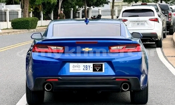 Acheter Occasion Voiture Chevrolet Camaro Bleu à Cheom Ksan, Preah Vihear Province Acheter Occasion Voiture Chevrolet Camaro Bleu à Cheom Ksan, Preah Vihear Province