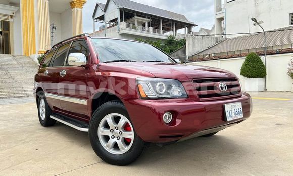 Buy Used Toyota Highlander Red Car in Chbar Mon in Kampong Speu Province Buy Used Toyota Highlander Red Car in Chbar Mon in Kampong Speu Province