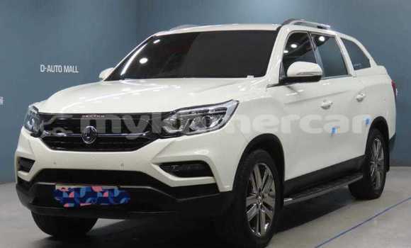 Buy Used SsangYong Rexton White Car in Battambang in Battambang Province