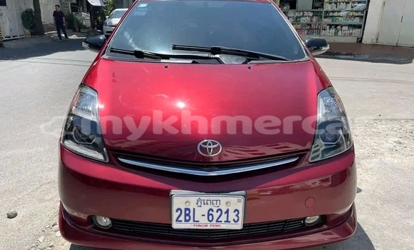 Buy Used Toyota Prius Red Car in Cheom Ksan in Preah Vihear Province Buy Used Toyota Prius Red Car in Cheom Ksan in Preah Vihear Province