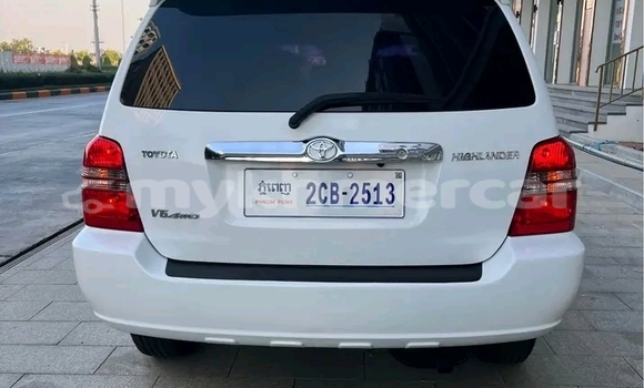 Buy Used Toyota Highlander White Car in Kep in Kep Province Buy Used Toyota Highlander White Car in Kep in Kep Province