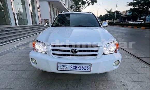 Buy Used Toyota Highlander White Car in Kep in Kep Province Buy Used Toyota Highlander White Car in Kep in Kep Province