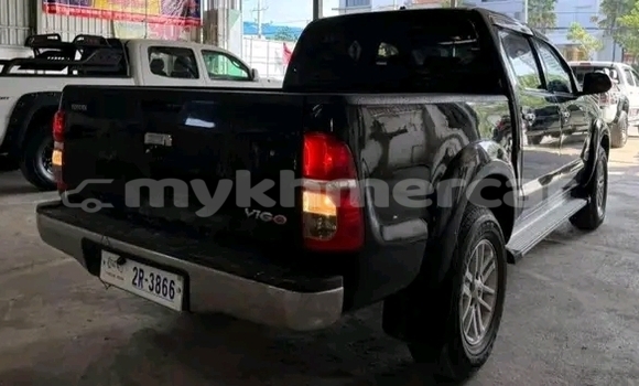 Buy Used Toyota Vigo Black Car in Cheom Ksan in Preah Vihear Province Buy Used Toyota Vigo Black Car in Cheom Ksan in Preah Vihear Province