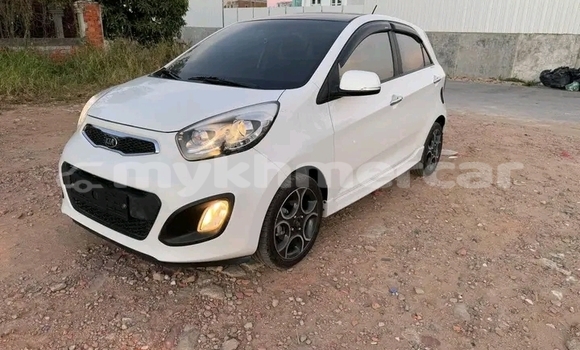Buy Used Kia Morning White Car in Khลญm Srรกng in Kampong Speu Province Buy Used Kia Morning White Car in Khลญm Srรกng in Kampong Speu Province