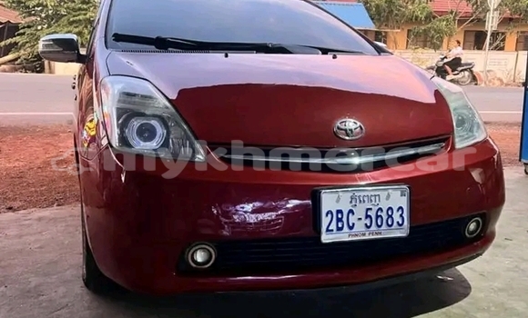 Buy Used Toyota Prius Red Car in Cheom Ksan in Preah Vihear Province Buy Used Toyota Prius Red Car in Cheom Ksan in Preah Vihear Province