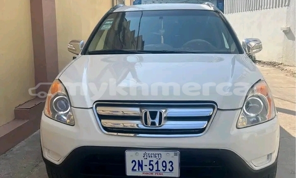 Buy Used Honda CR–V White Car in Chbar Mon in Kampong Speu Province Buy Used Honda CR–V White Car in Chbar Mon in Kampong Speu Province