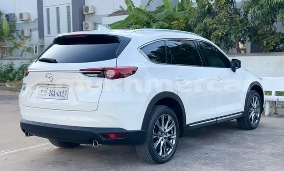Buy Used Mazda CX-8 White Car in Chbar Mon in Kampong Speu Province Buy Used Mazda CX-8 White Car in Chbar Mon in Kampong Speu Province
