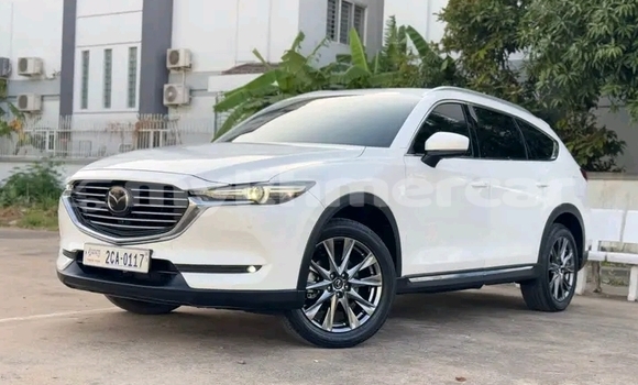 Buy Used Mazda CX-8 White Car in Chbar Mon in Kampong Speu Province Buy Used Mazda CX-8 White Car in Chbar Mon in Kampong Speu Province
