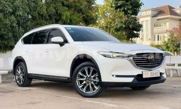 Buy Used Mazda CX-8 White Car in Chbar Mon in Kampong Speu Province Buy Used Mazda CX-8 White Car in Chbar Mon in Kampong Speu Province