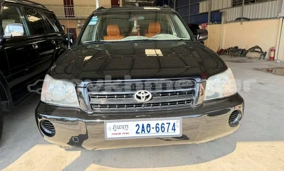 Buy Used Toyota Highlander Black Car in Chbar Mon in Kampong Speu Province Buy Used Toyota Highlander Black Car in Chbar Mon in Kampong Speu Province