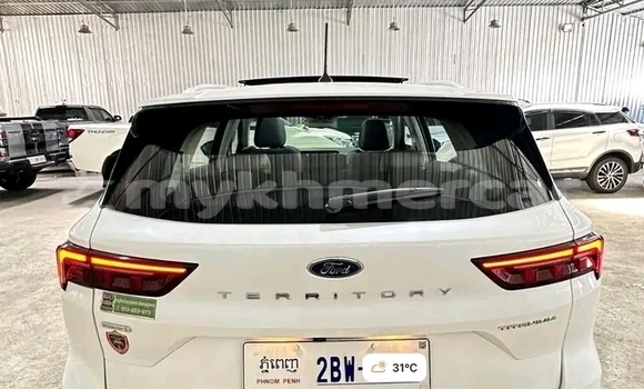 Buy Used Ford Territory White Car in Chbar Mon in Kampong Speu Province Buy Used Ford Territory White Car in Chbar Mon in Kampong Speu Province