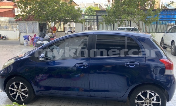 Buy Used Toyota Vitz Blue Car in Phnom Penh in Phnom Penh Buy Used Toyota Vitz Blue Car in Phnom Penh in Phnom Penh