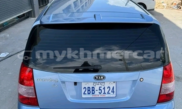 Buy Used Kia Morning Blue Car in Chbar Mon in Kampong Speu Province Buy Used Kia Morning Blue Car in Chbar Mon in Kampong Speu Province