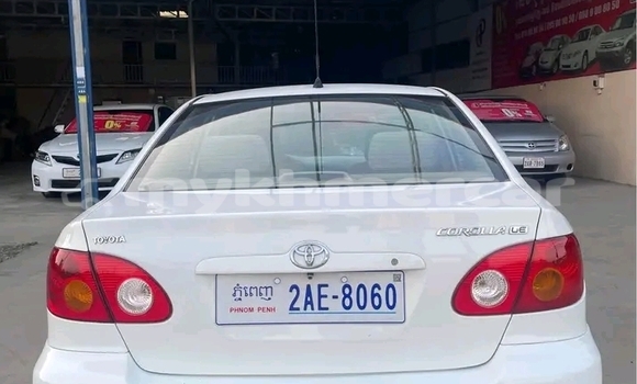 Buy Used Toyota Corolla White Car in Chbar Mon in Kampong Speu Province Buy Used Toyota Corolla White Car in Chbar Mon in Kampong Speu Province