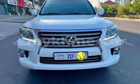 Buy Used Lexus LX 570 White Car in Phnom Penh in Phnom Penh