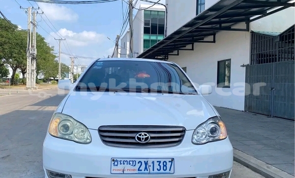 Buy Used Toyota Corolla White Car in Chbar Mon in Kampong Speu Province Buy Used Toyota Corolla White Car in Chbar Mon in Kampong Speu Province