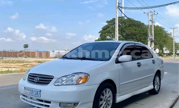 Buy Used Toyota Corolla White Car in Chbar Mon in Kampong Speu Province Buy Used Toyota Corolla White Car in Chbar Mon in Kampong Speu Province